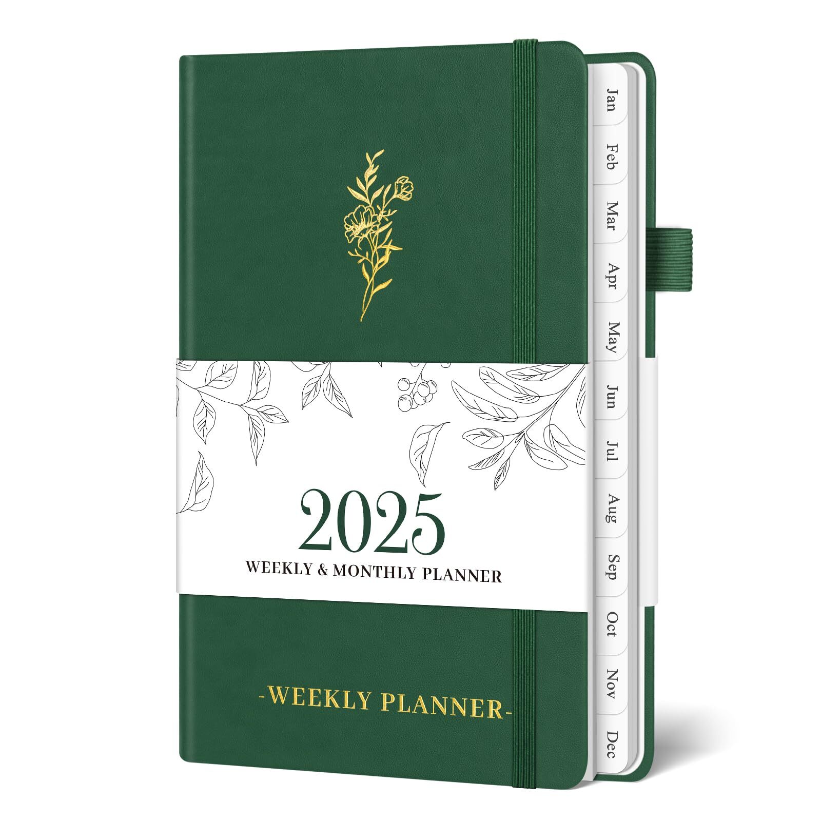 2025 Pocket Planner A6 Weekly and Monthly Planner with Monthly Tabs from Jan ...
