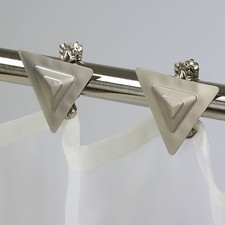 Donauklammer Raffklammer Stoffhalter Zierklammer Motivklammer Dreieck - 4 Farben