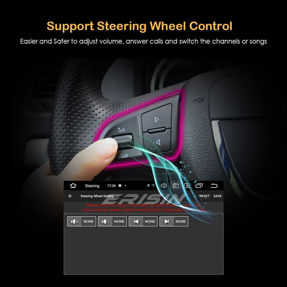 8-Kern Android 12 GPS Autoradio Navi für SEAT IBIZA CarPlay BT 5.0 64GB WiFi DAB - Bild 4 von 4