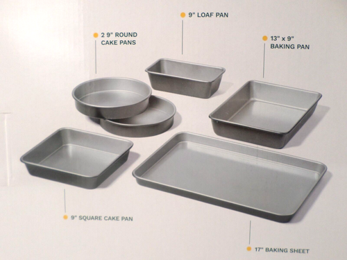 Cuisinart 6-Piece Classic Nonstick Bakeware Set - Picture 2 of 7