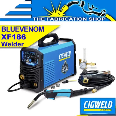 Cigweld Blue Venom XF186 Multi MIG TIG Stick Welder Machine 186 W1400186 - Bild 1 von 4