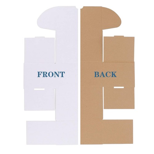 6x4x3 White Shipping Boxes Set of 40 Corrugated Cardboard Mailer Boxes for Pa... - Bild 5 von 8