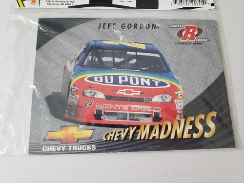 1997 Racer's Choice Chevy Madness Jumbo Card Pack 5 Cards Earnhardt Gordon - Picture 6 of 6
