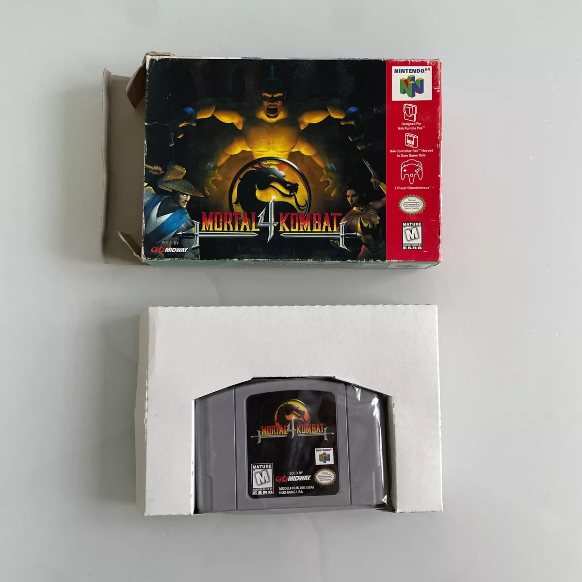 Mortal Kombat 4 (Nintendo 64) - online game