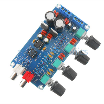 NE5532 HIFI OP-AMP Amplifier Volume Tone EQ Control Board Preamplifier DIY Kits