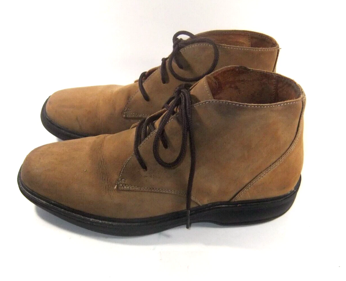 Dr. Comfort Ruk Suede Chukka Boots Men 11.5M Brown 7930 Orthopedic Desert Boots Dr. Comfort Ankle Boots Brown for Men for Sale | Shop New  main image 2