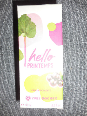 Yves Rocher Eau de Toilette Parfum HELLO PRINTEMPS, LIMITED EDITION, 100ml, NEU