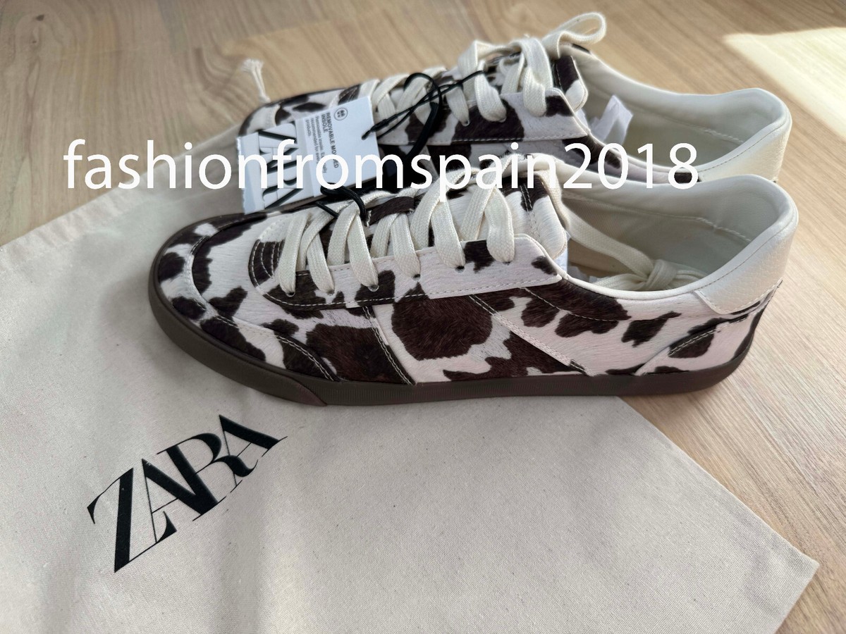 靴 zara animal print leather trainers s-l1200.jpg