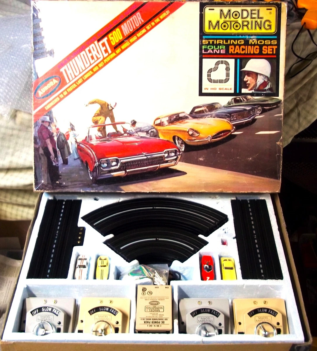 Aurora ho race car cheap sets