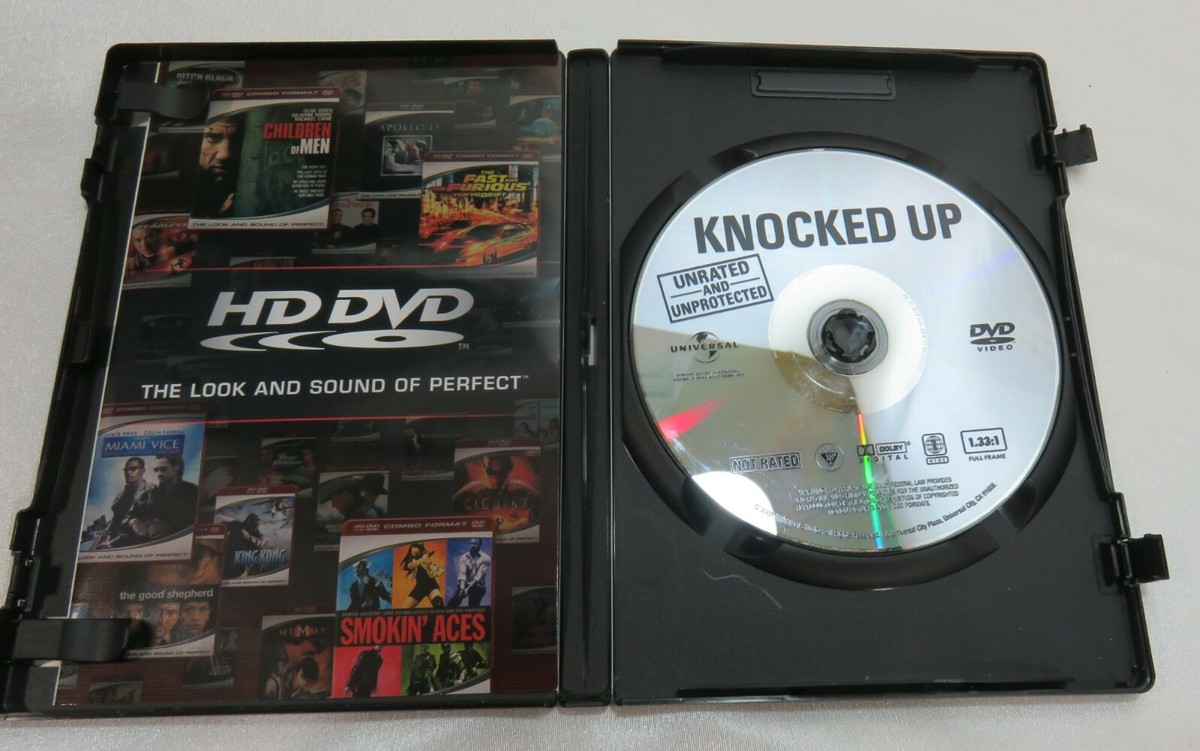 Knocked-up Unrated -DVD 2007- Jay Baruchel – Paul Rudd – Seth