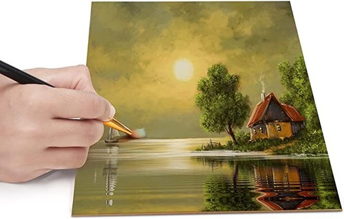 PANNELLO LEGNO MDF da 2mm SET DA 10- ideale per FAI DA TE, PITTURA, MODELLISMO. - Foto 3 di 4
