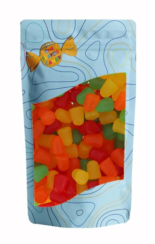 Party-Ready Jumbo Jujubes Candy - 2lb Resealable Bag of Fruity Fun - Image 2 of 4