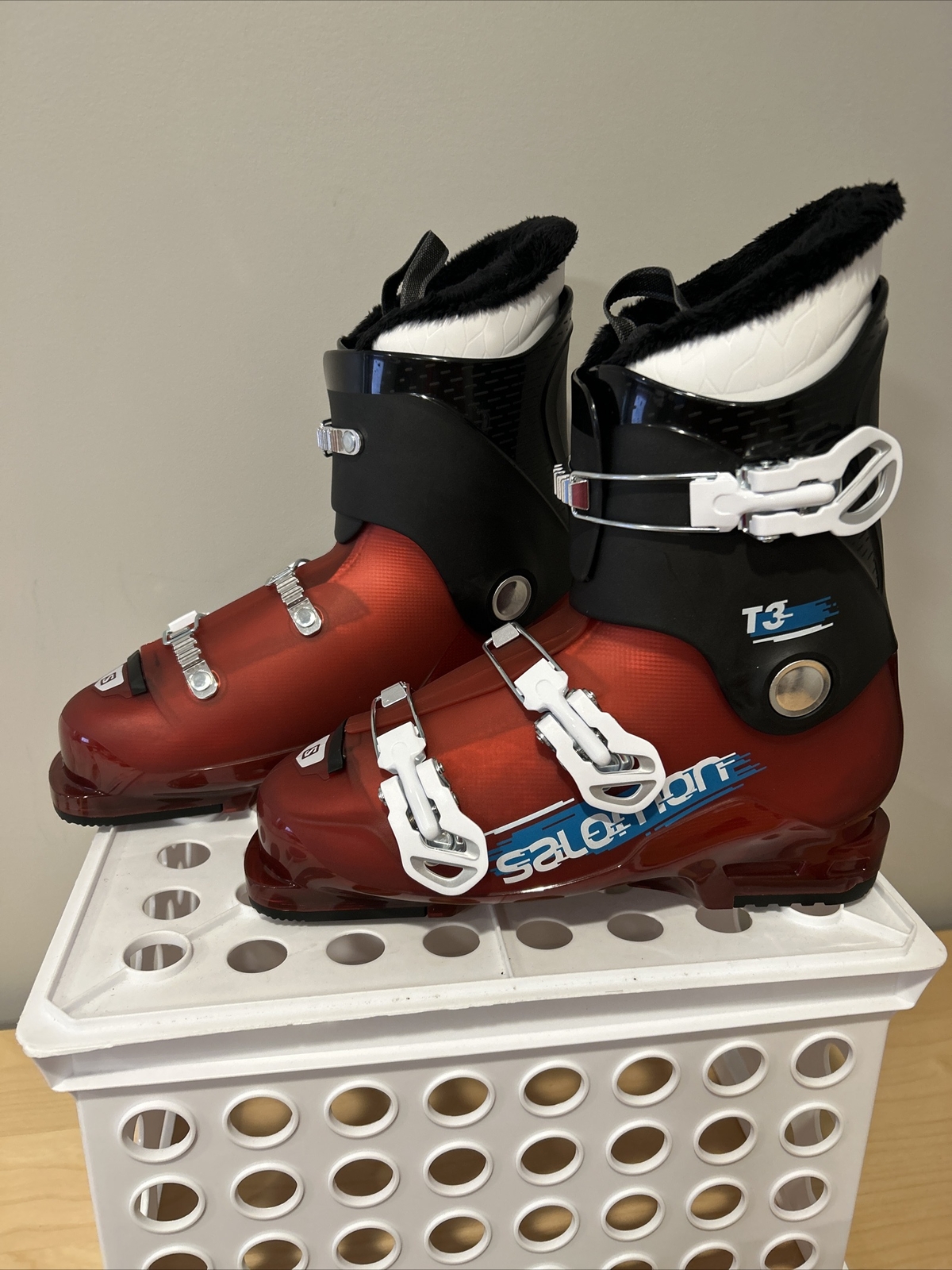 Stivali da sci Salomon Youth T3 RT MP taglia 26 26 5 nuovi #897