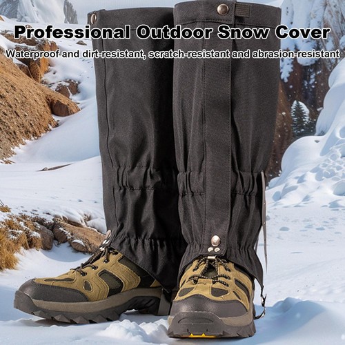 2pcs Anti Bite Snake Gaiters Leg Guard For Hiking Hunting Waterproof Snow Boot - Picture 5 of 12