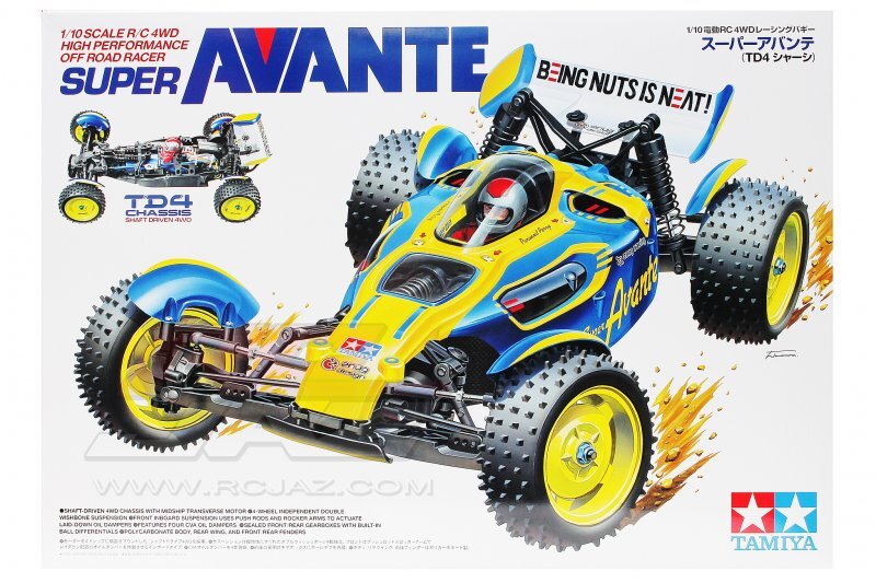 Tamiya 58696 1/10 EP RC 4WD Off Road Buggy TD4 Chassis Super