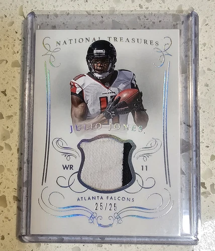 2014 National Treasures Julio Jones Game Used Patch 25/25