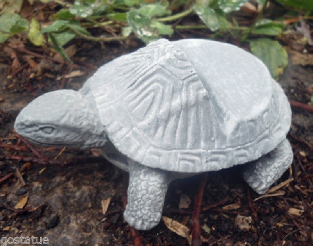 Latex turtle pot foot mold plaster concrete tortoise casting mould 3.5