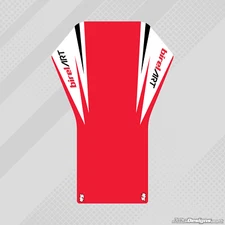 BIRELART 2021 STYLE KG FREELINE FLOOR TRAY STICKER - KARTING - FREE DELIVERY