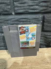 Super Mario Bros. Duck Hunt World Class Track Meet NES Cart & Blank Sleeve
