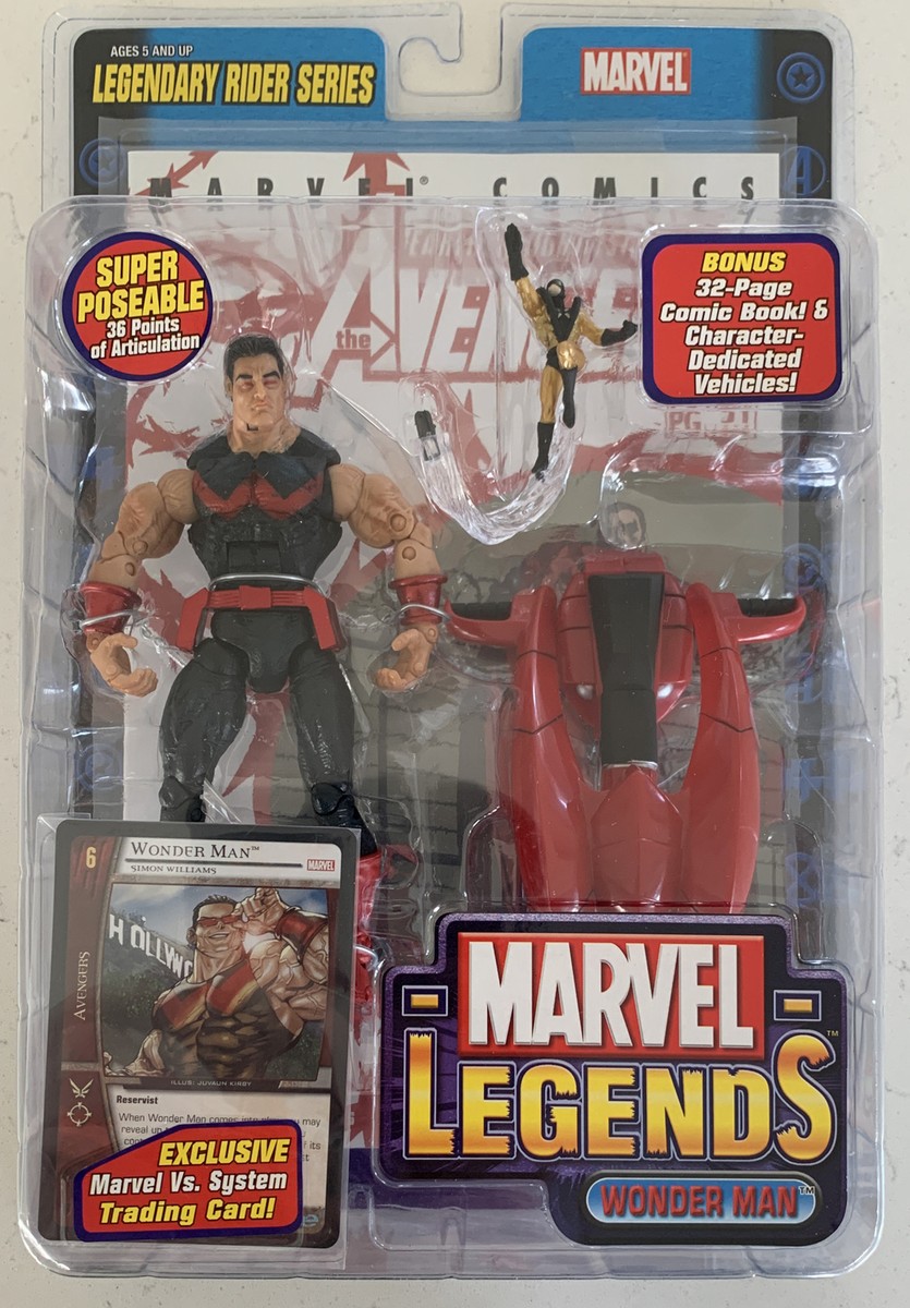 Marvel Legends Toy Biz Wonder Man Action Figure Legendary