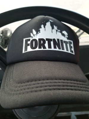 Fortnite snapback trucker cap black | eBay