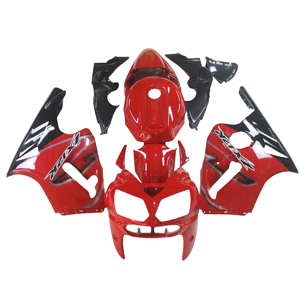 Red Black Fairings For Kawasaki ZX12R Ninja ZX-12R 2002-2006 03 04
