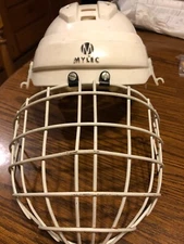 Vintage Mylec Street Hockey Helmet with face mask cage Adult Size