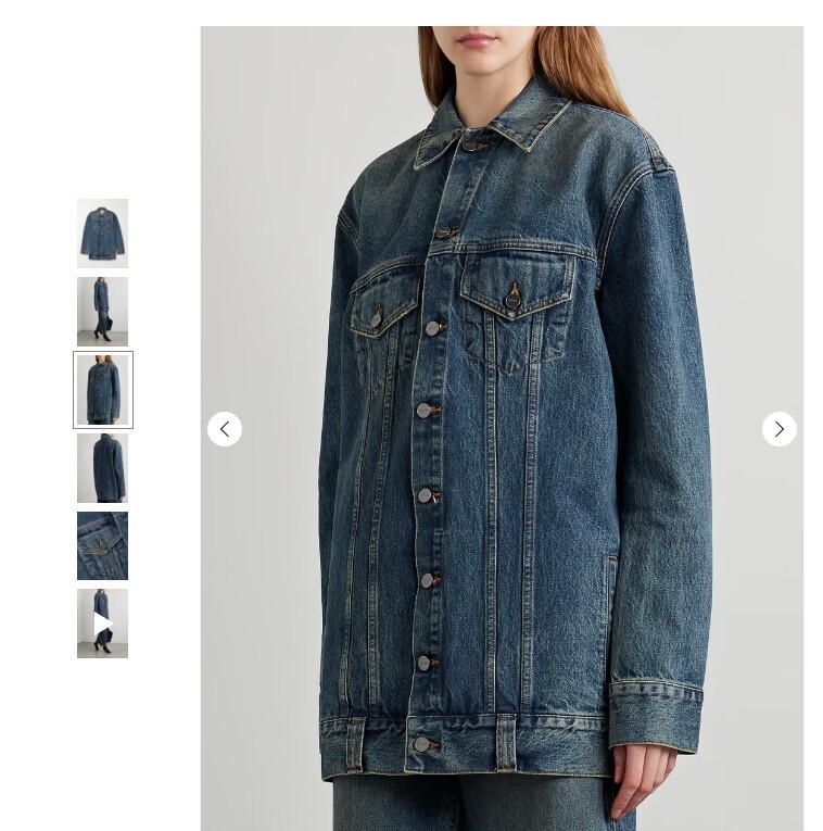 Khait Denim Grezzo Jacket Size  m  new image 2