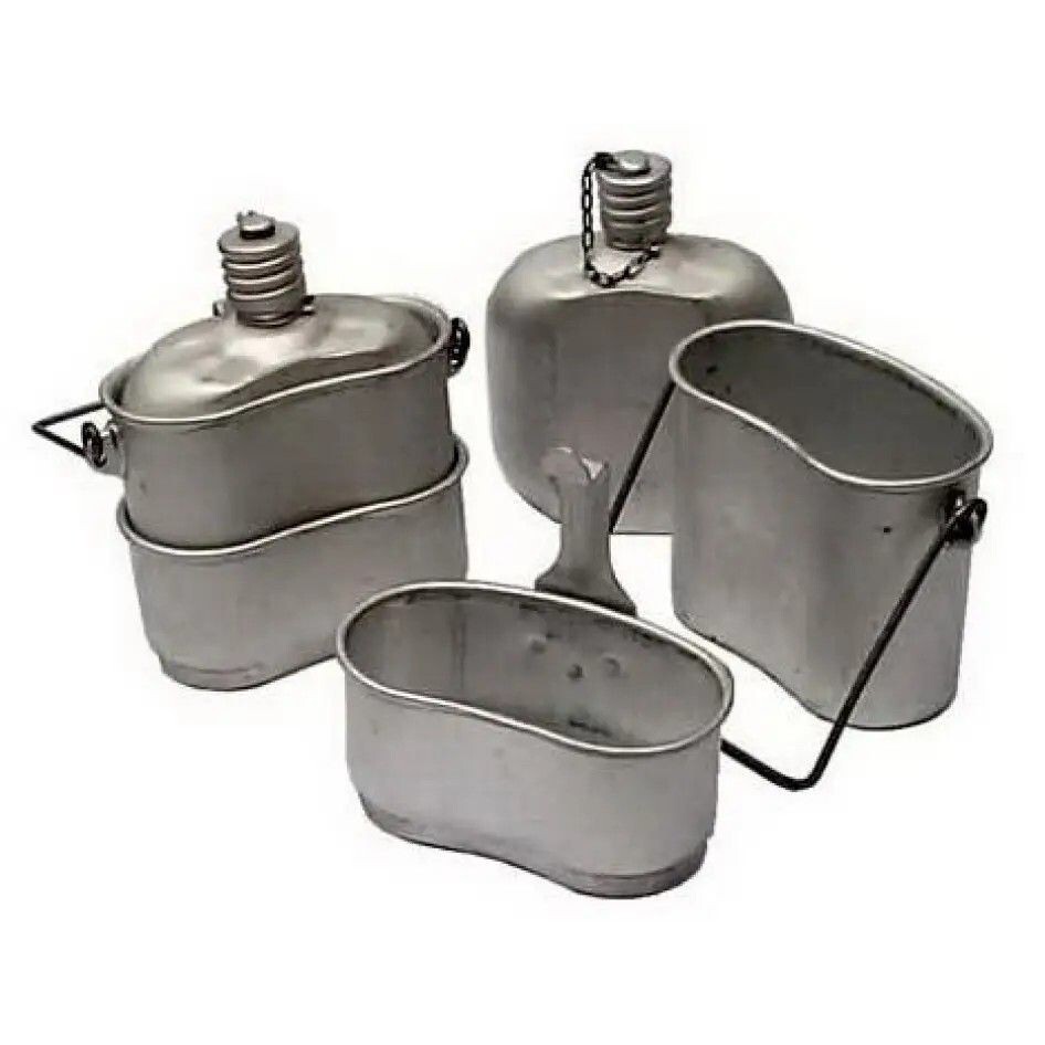 Russian VDV Mess Kit Canteen Airborne Flask Soviet Army Kotelok