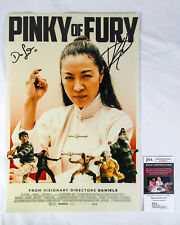 Daniel Kwan & Scheinert Director Signed Everything Everywhere 12x18 Photo JSA B Daniel Kwan & Scheinert Director Signed Everything Everywhere 12x18 Photo JSA B