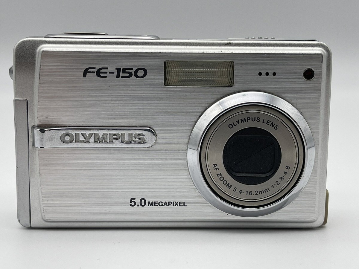 ⭐️ OLYMPUS FE FE-150 5.0MP Digital CAMERA Silver FE150 ⭐️ OLYMPUS FE FE-150 5.0MP Digital CAMERA Silver FE150