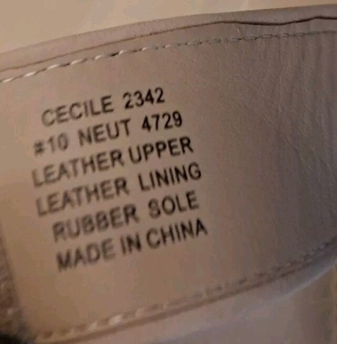 ABEO Women's Leather Cecile/Riviera Sand Nubuck Color Ankle Sandal Size 10 EUC - Picture 6 of 9