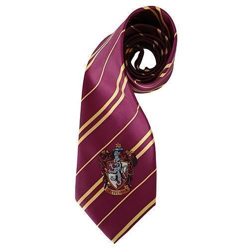 Corbata Oficial Harry Potter Corbata Hogwarts Gryffindor Cresta Disfraz Accesorio - Imagen 1 de 1