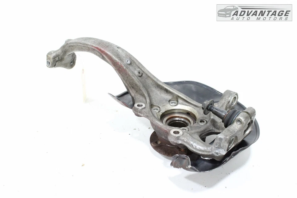 AUDI A6 QUATTRO 2012-2017 3,0 L eje delantero izquierdo nudillo rueda buje OEM Foto 3 de 4