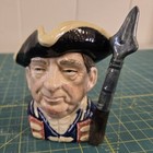 Royal Doulton 4" Character Toby Mug 1962 Jugs Of Williamsburg Guardsman #6575