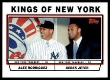 2011 Topps 60 Years Of Baseball Alex Rodriguez Derek Jeter Yankees #60YOT-112