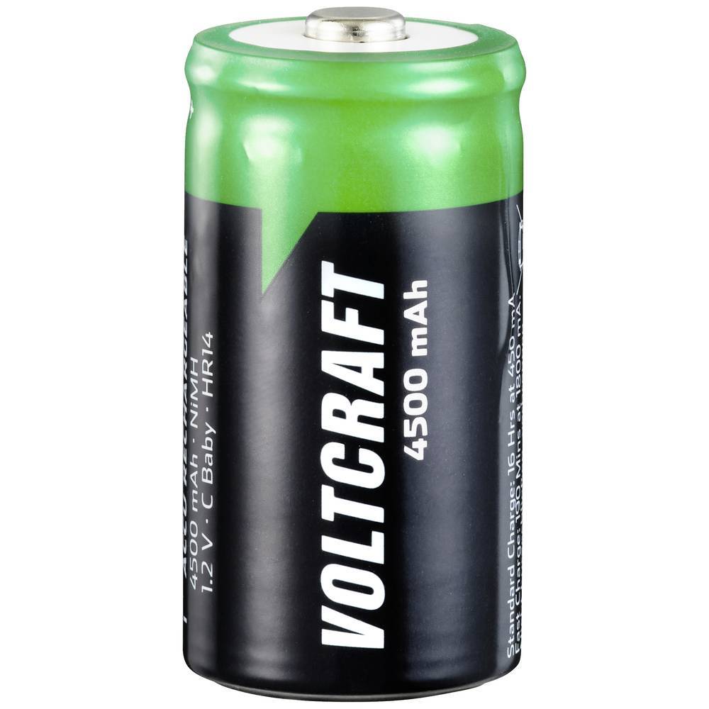 VOLTCRAFT HR14 Batteria ricaricabile 1/2 Torcia (C) NiMH 4500 mAh 1.2 V 1 pz.
