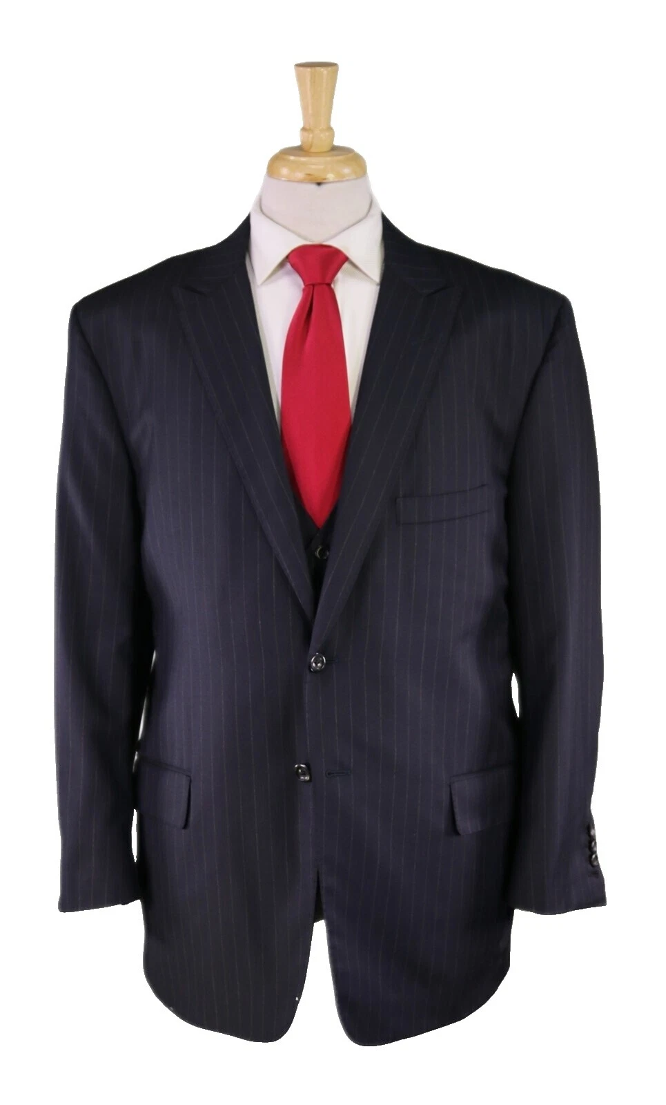 Tom Ford 羊毛条纹套装和运动服男