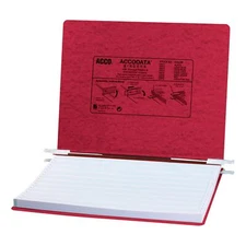 ACCO Presstex Hanging Data Binder 14-7/8" x 11" Burgundy 54079