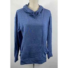 Felpa con cappuccio Champion donna French Terry pullover nera taglia XL