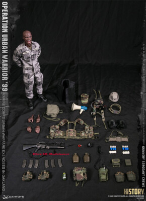 DAMTOYS DAM78080 Operation Urban Warrior 99 Gunnery Sergeant Crews