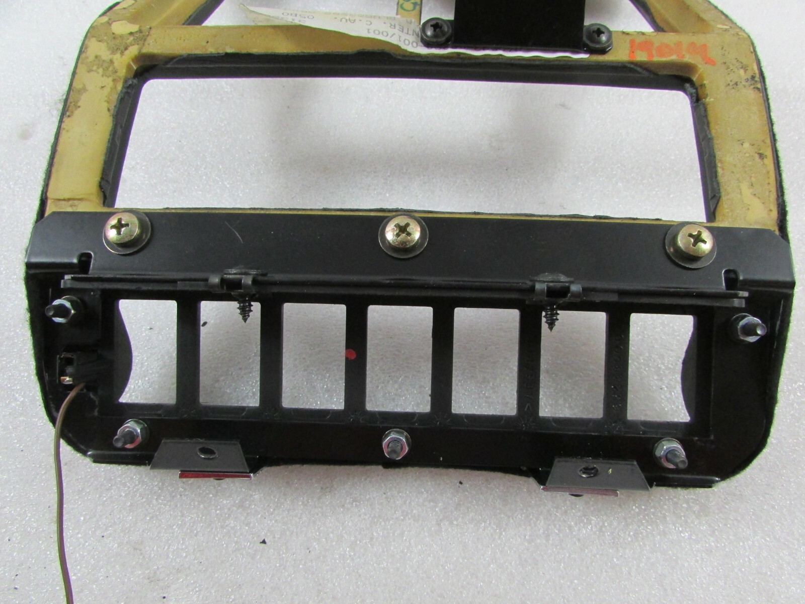 Ferrari 456, Center Console Switch Bezel, Used, P/N 65468800