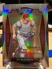 2021 Panini SELECT - #110 JT Realmuto - Silver Prizm Parallel - Phillies