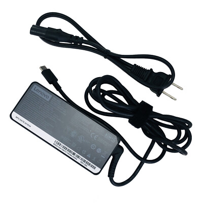 Genuine Lenovo AC Adapter Charger 65W for Lenovo Yoga C930-13 920-13 730-13 w/PC