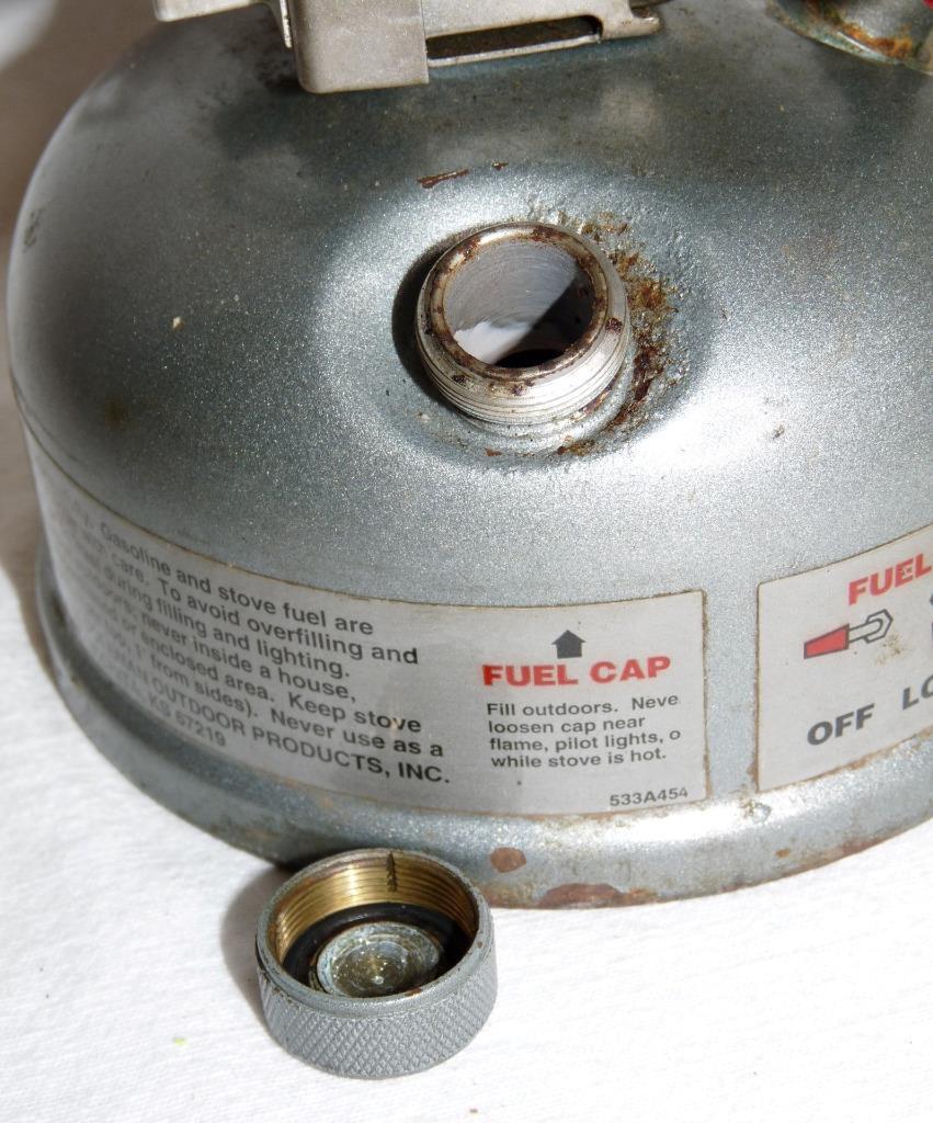 Coleman 533 Sportster II DUAL FUEL Single Burner Camping Stove WITH CASE 08/95 eBay