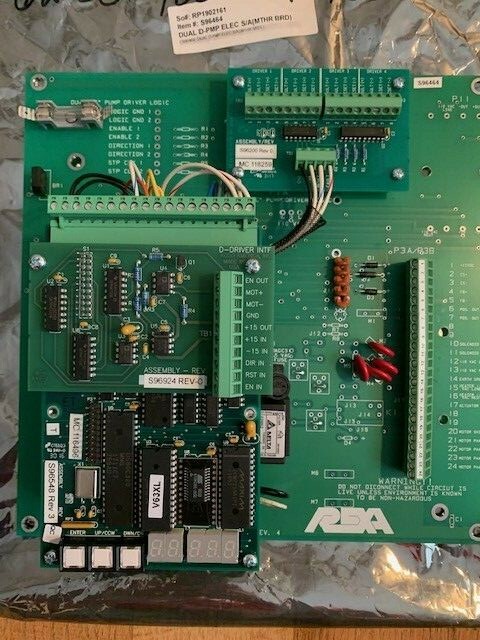 REXA S96464 Dual D-PMP Mother Board ELEC S/A with Power Supply S96548 *NEW*