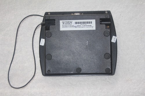 Topaz Systems T-LBK766-BHSB Signature Pad Capture Tablet w/USB cable apr23 #F - Picture 3 of 5