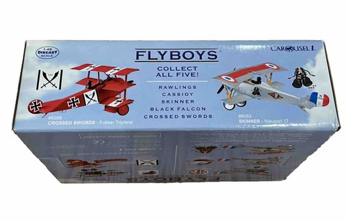 Carousel 1 Flyboys Movie 6051 Rawling Nieuport 17 Diecast Model Airplane NIB ‘06 - Picture 5 of 11
