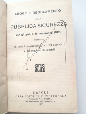 2 Vol.:Gesetz und Verordnung über öffentliche Sicherheit und Einheitstext der Gesetze 1926