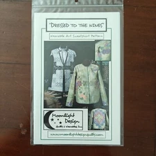 2004 Dressed to the Nines Wearable Art Sweatshirt Pattern - Moonlight Design ✨